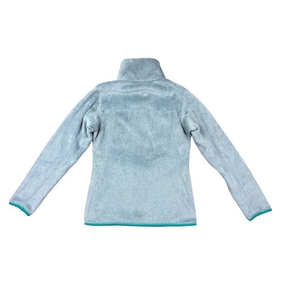 Patagonia Re Tool Snap T Fleece Pullover Tailored Grey Nickel X Dye Emerald - Picture 3 of 4
